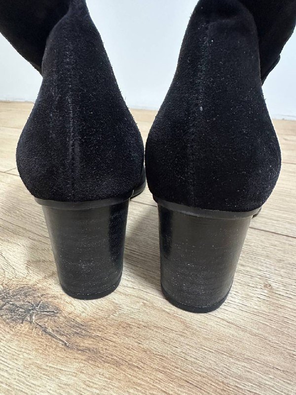 Ботильоны Hogl Натуральная замша черные 5 1/2 3