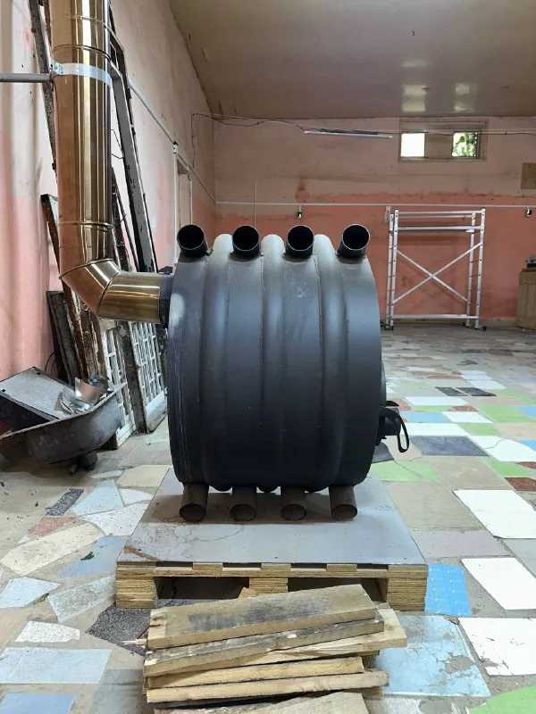 Буржуйка, дровяная печь 5
