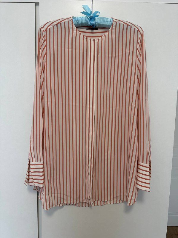 Удлиненная блуза Massimo Dutti шелк размер 42 euro