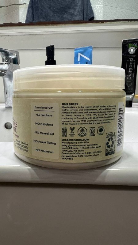 Shea Moisture leave-in conditioner 3