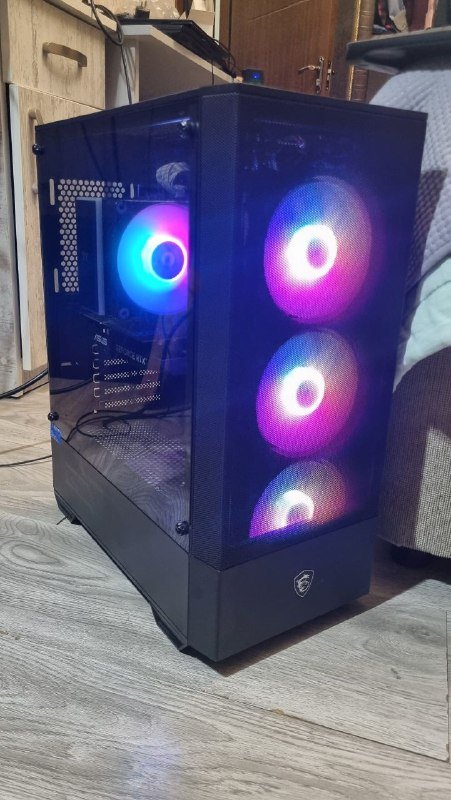 Мощный игровой ПК Asus TUF Gaming Ryzen 5 7500F RTX 3050 32ГБ