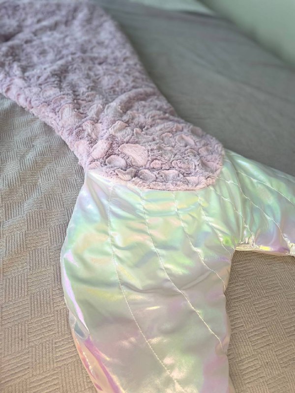 Мягкий плед для ног «хвост русалки» 2