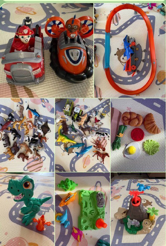 Маска трансформер, машинки, конструктор, горка Hot Wheels, пазлы динозавры, набор животных и продуктов, музыкальный Халк, мозаика, формочки для песка, рюкзак динозавр