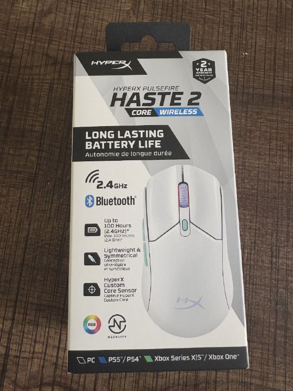 Беспроводная мышь HyperX Pulsefire Haste 2 белая 3