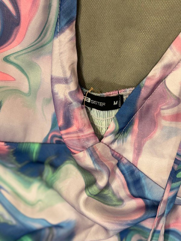 Летний сарафан с открытой спиной, размер S, M 2