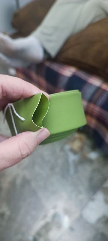 Термоусадочная трубка зелёная матовая 21 м рулон 2