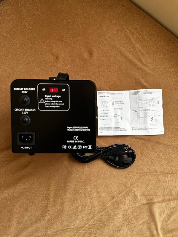 Конвертер напряжения 220 В 110 В Lvyuan VTUS-1000 2