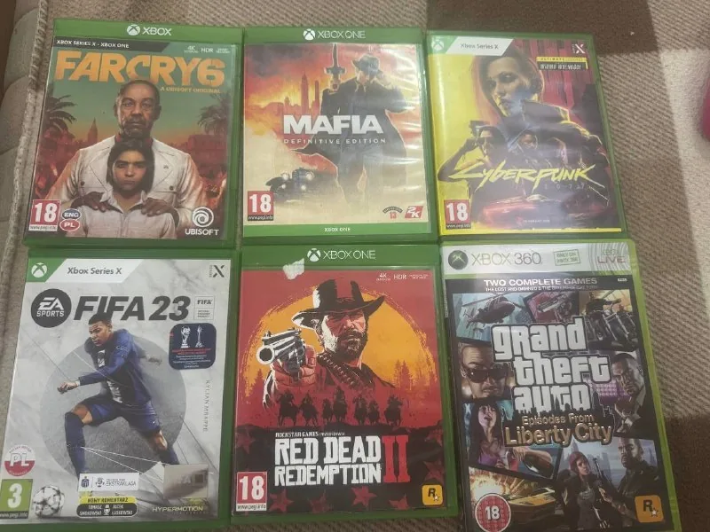Игры на дисках для Xbox