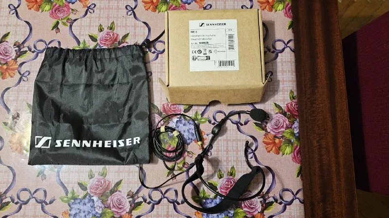 Sennheiser ME3 headset microphone 1