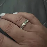Серебряное кольцо Tiffany 1