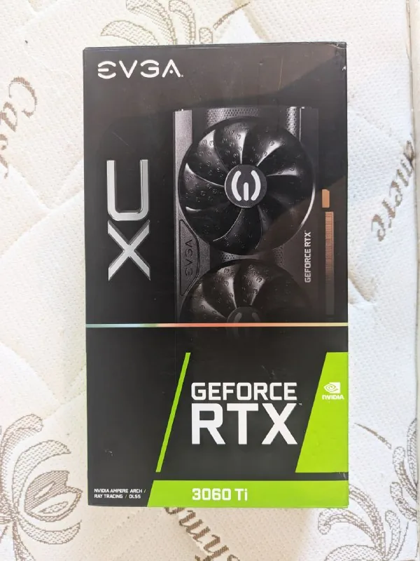 Видеокарта EVGA GeForce RTX 3060 Ti XC Gaming 8GB 1