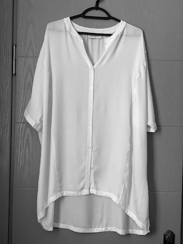 Блуза Karo Kauer белая оверсайз L–XL