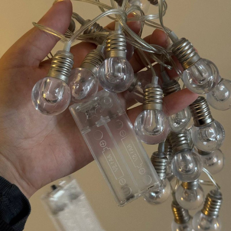 Гирлянды на батарейках 1.5 метра 2