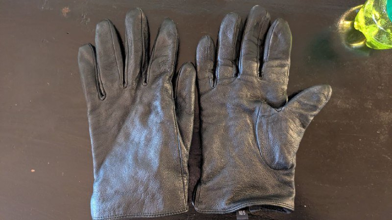 Перчатки кожаные