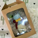 Вязаный бегемотик 5