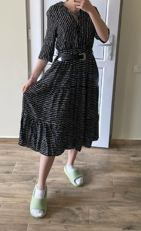 Платье DeFacto с ремнем размер 34