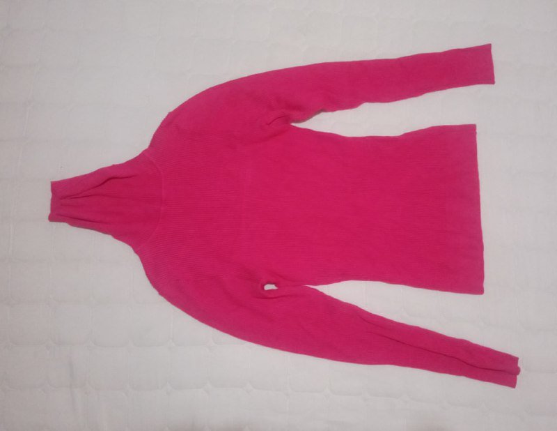 Розовая фуксия водолазка свитер Amisu размер L