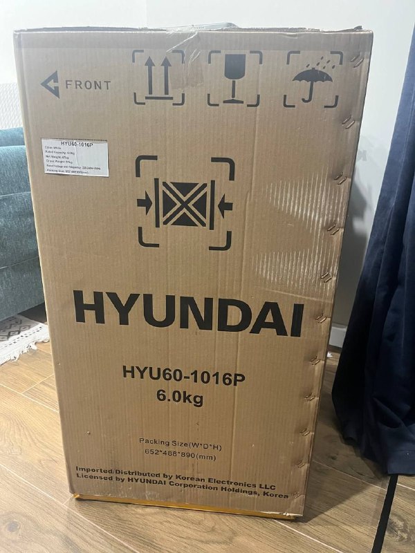 Новая стиральная машина Hyundai HYU60-1016P