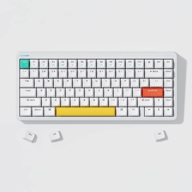 Nuphy Halo 75 White клавиатура 3