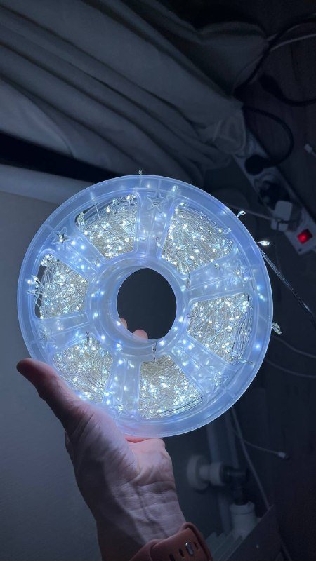 100-метровая гирлянда, насадки на зубную щетку Philips 8 шт