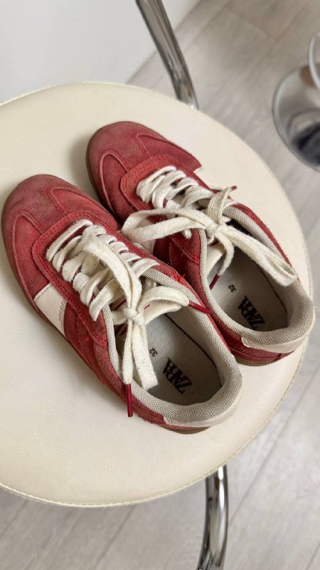 Ботинки для девочки замшевые ZARA р-р 32 3