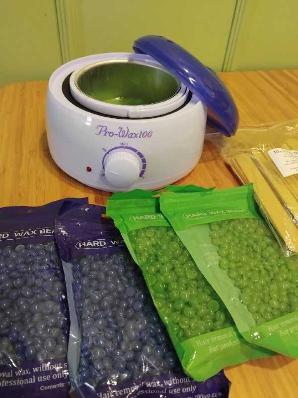 набор для депиляции воскоплав шпателя воск 2