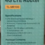 4G Wi-Fi роутер TP-Link TL-MR100 3