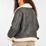 Дублёнка Bershka 2