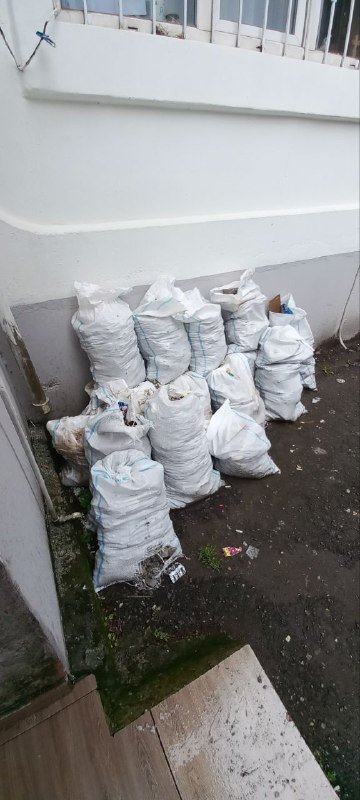 Засыпка в мешках