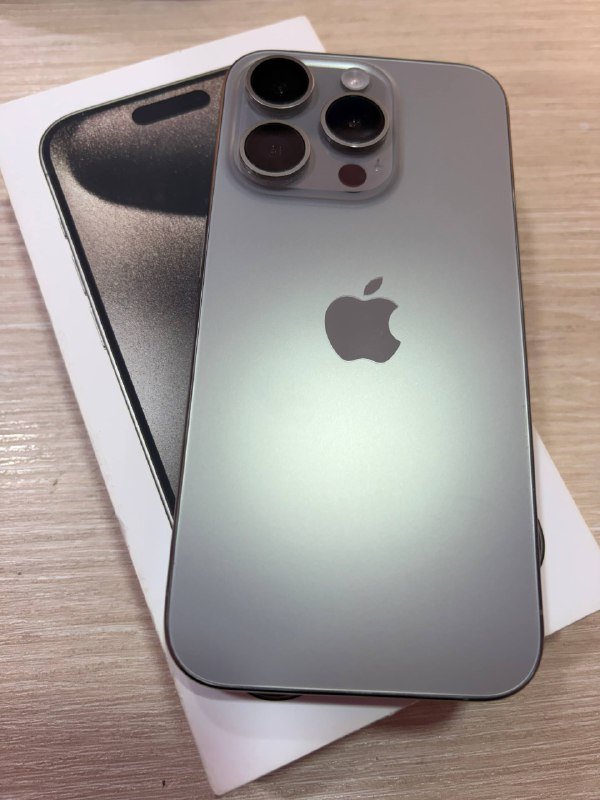 iPhone 15 Pro 128GB Natural Titanium