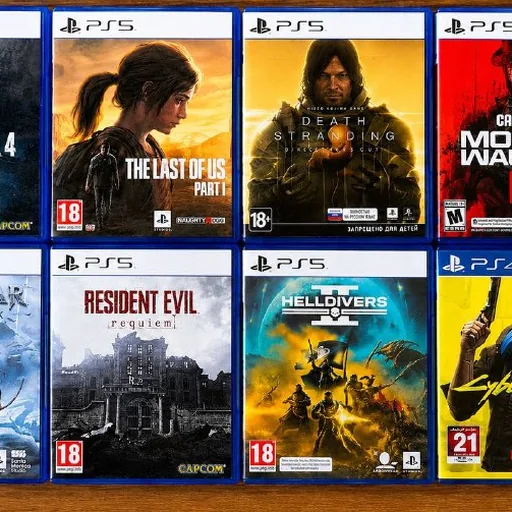 PS4, PS5 игры на дисках