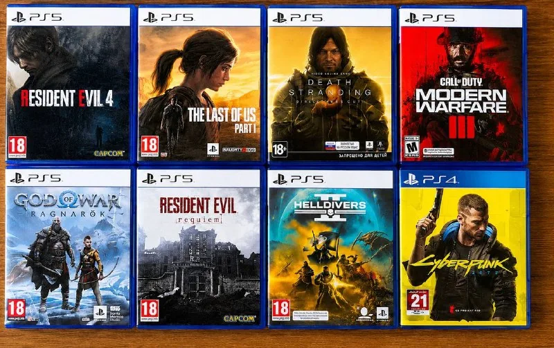 PS4, PS5 игры на дисках