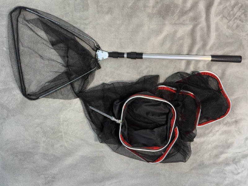 Рыболовные снасти комплект удочка, фидер, подсак, сачок, стул 9