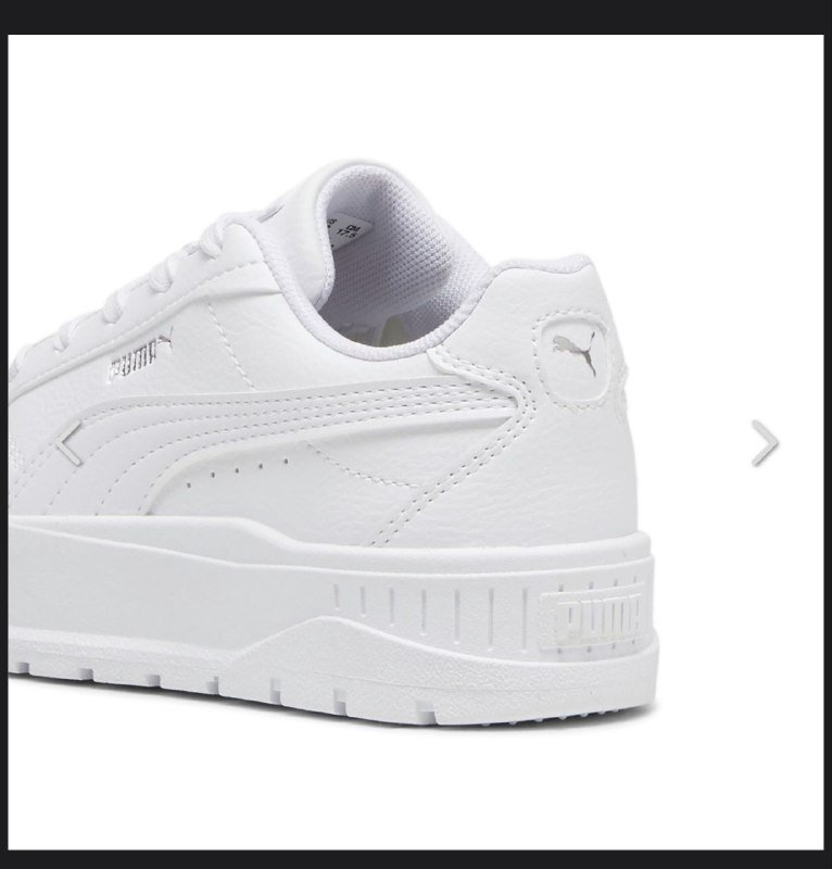 Белые кеды Puma, размер 37 5