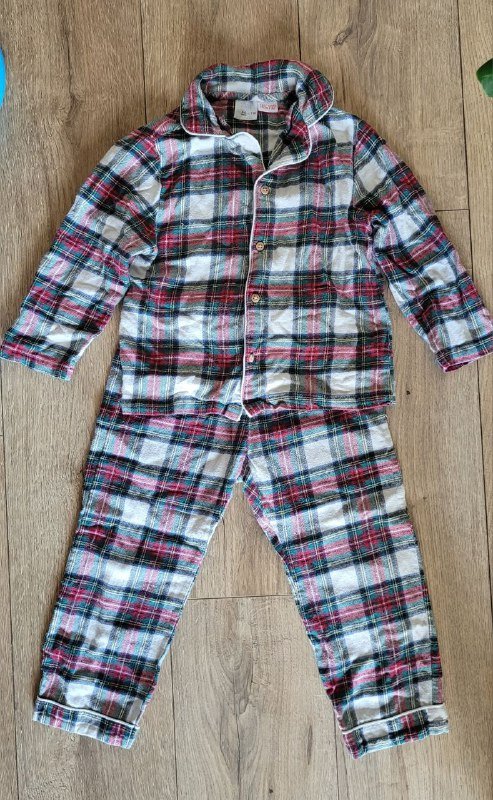 Детская пижама фланель Zara 110 см, 4-5 лет