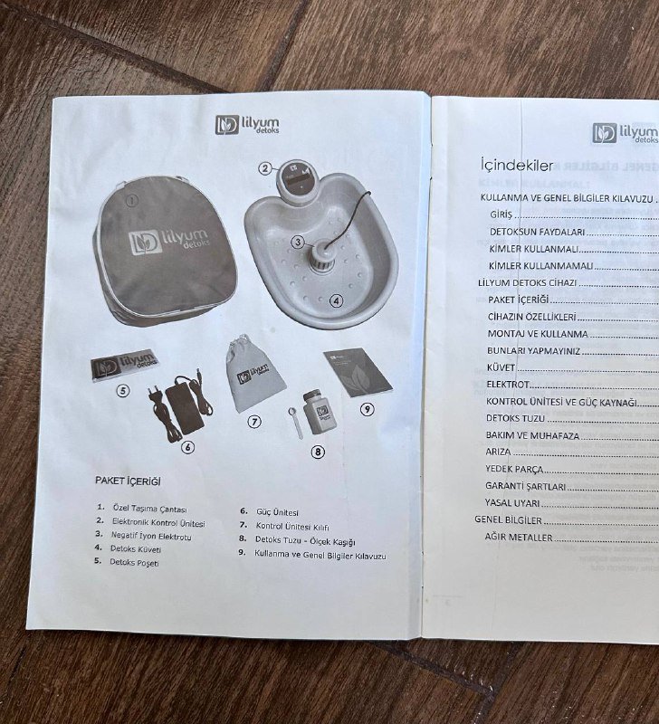 Ванночка для ног Lilyum Detox ионизированная 2