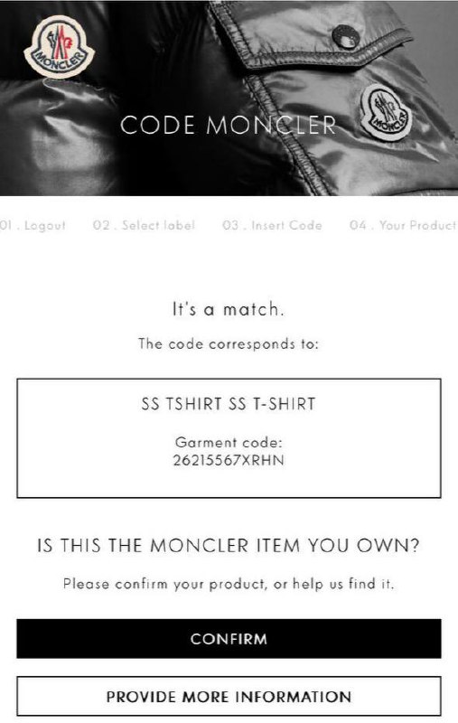 Moncler черная футболка размер L 6