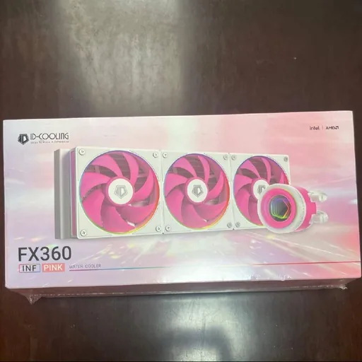 Водяное охлаждение ID-Cooling FX360 INF Pink