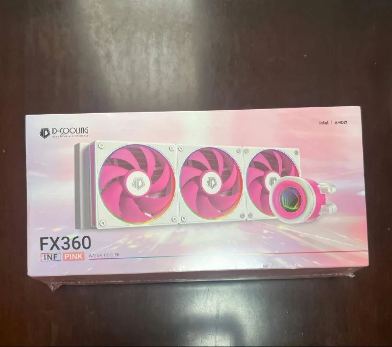 Водяное охлаждение ID-Cooling FX360 INF Pink