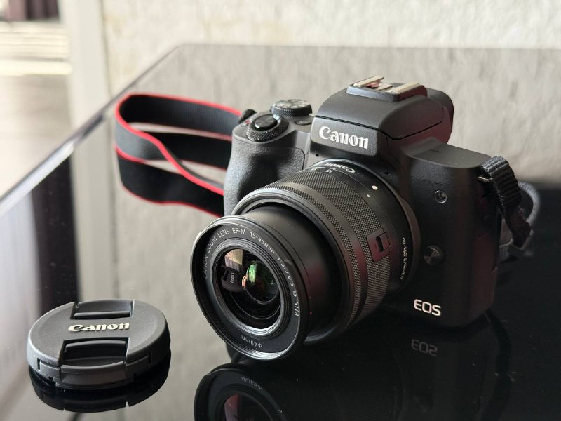 Canon EOS M50 Mark II, SD card, видеосвет, аудиорекордер и другие 2