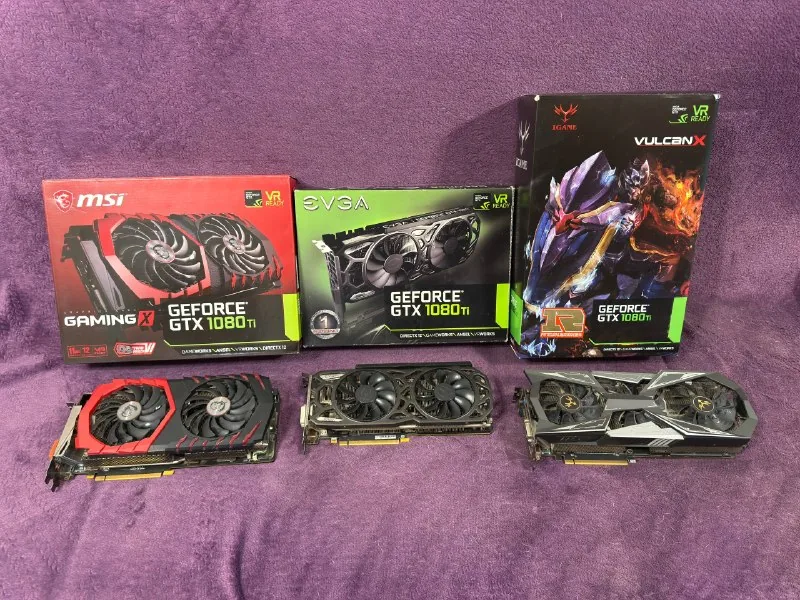 Видеокарты GTX 1080 Ti