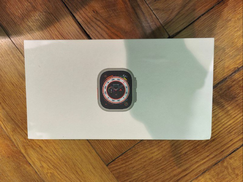 Смарт-часы Wearfit ULTRA с оранжевым ремешком, зарядником 3