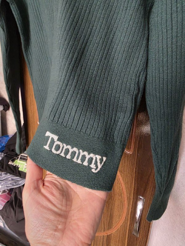 Джемпер Tommy Hilfiger мужской зеленый 3