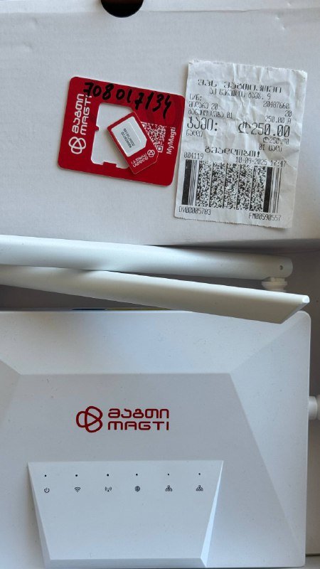 Роутер 4G LTE на сим карте 3