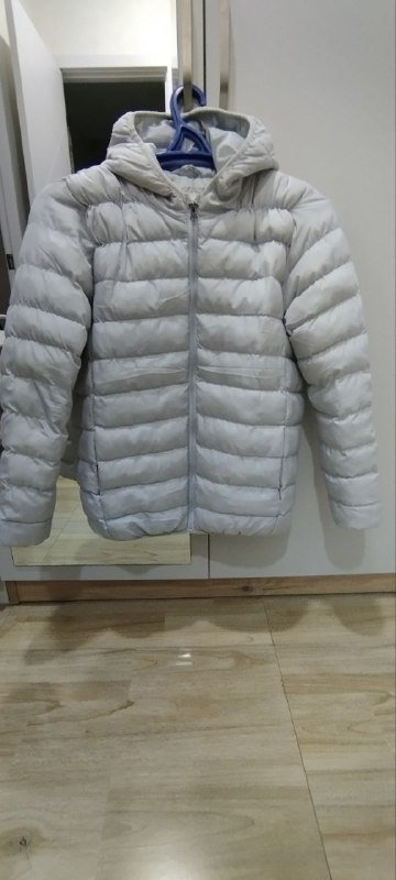 Куртка непромокаемая, серая куртка, бомбер утеплённый р.146-152 3