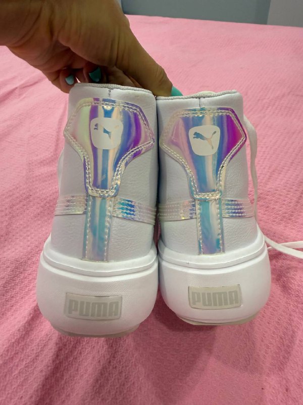 Кроссовки кеды Puma белые размер 38 2