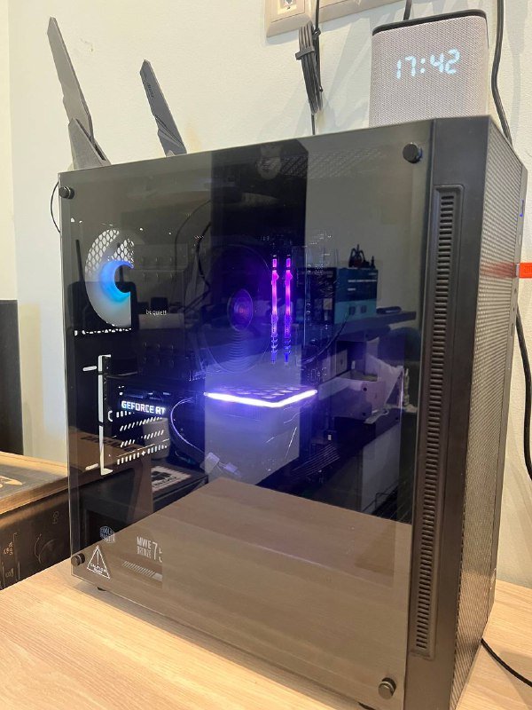 Компьютер с Intel i7-10700k и GeForce RTX 3060ti