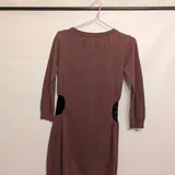 მუქი მტვრიანი ვარდისფერი Bershka-ს კაბა, S 2