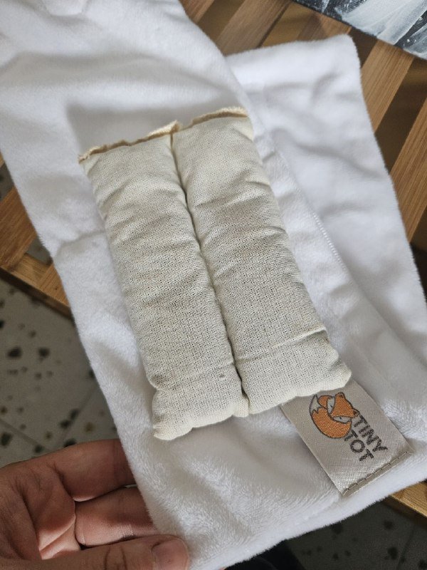 Грелка антиколиковая с вишневыми косточками на липучке 3