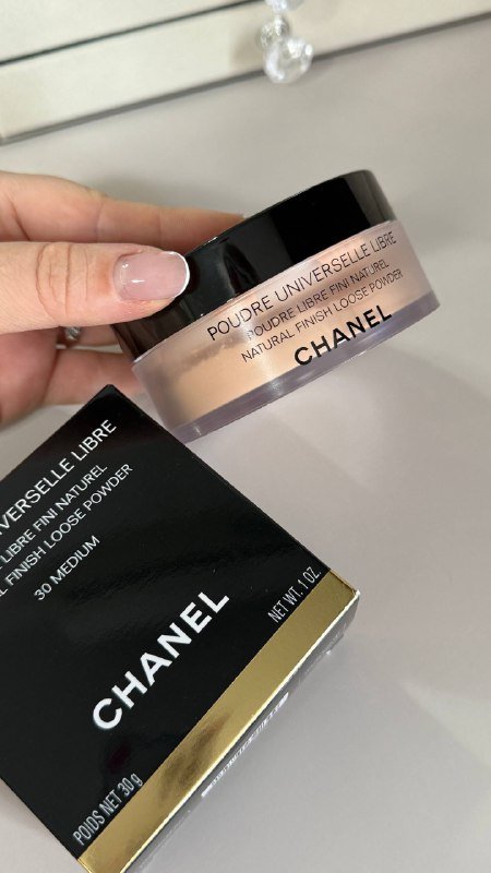 Рассыпчатая пудра CHANEL оттенок 030